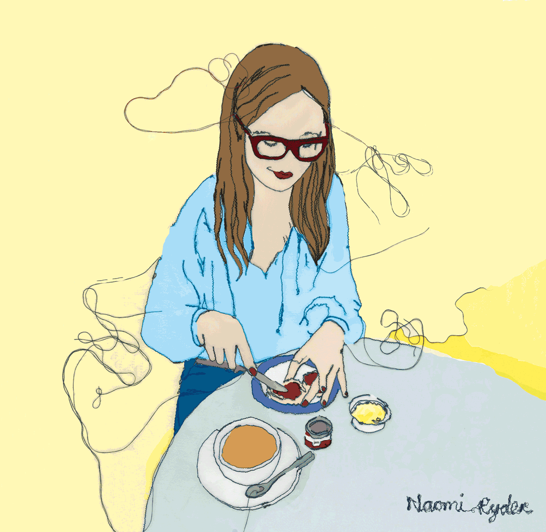 Animation for Sharon eats scones by NaomiRyder