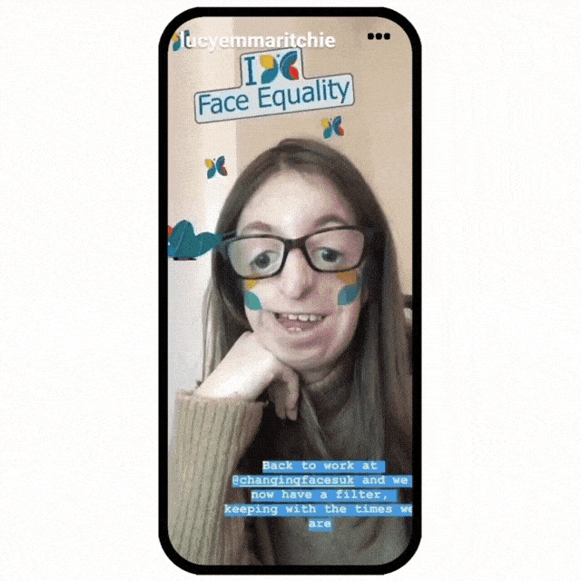 #ILoveFaceEquality AR Filter