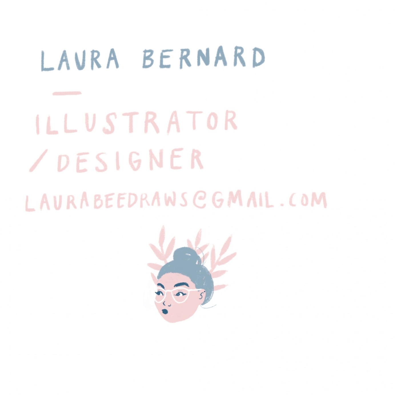 Branding for Laura Bee Draws by LauraBeeDraws