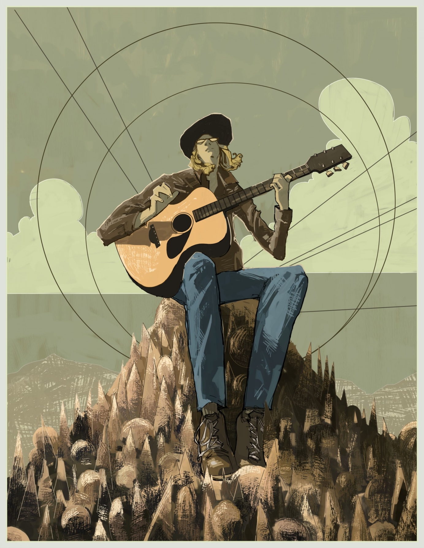 Music Related Illustrations