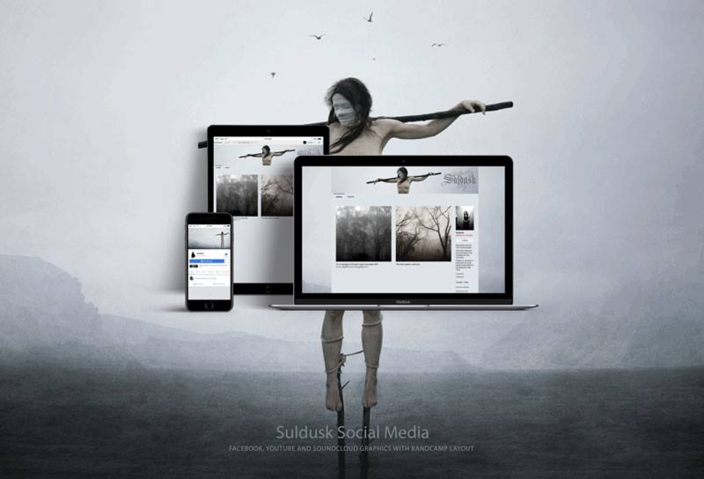Social Media for Suldusk by Hyperviolet