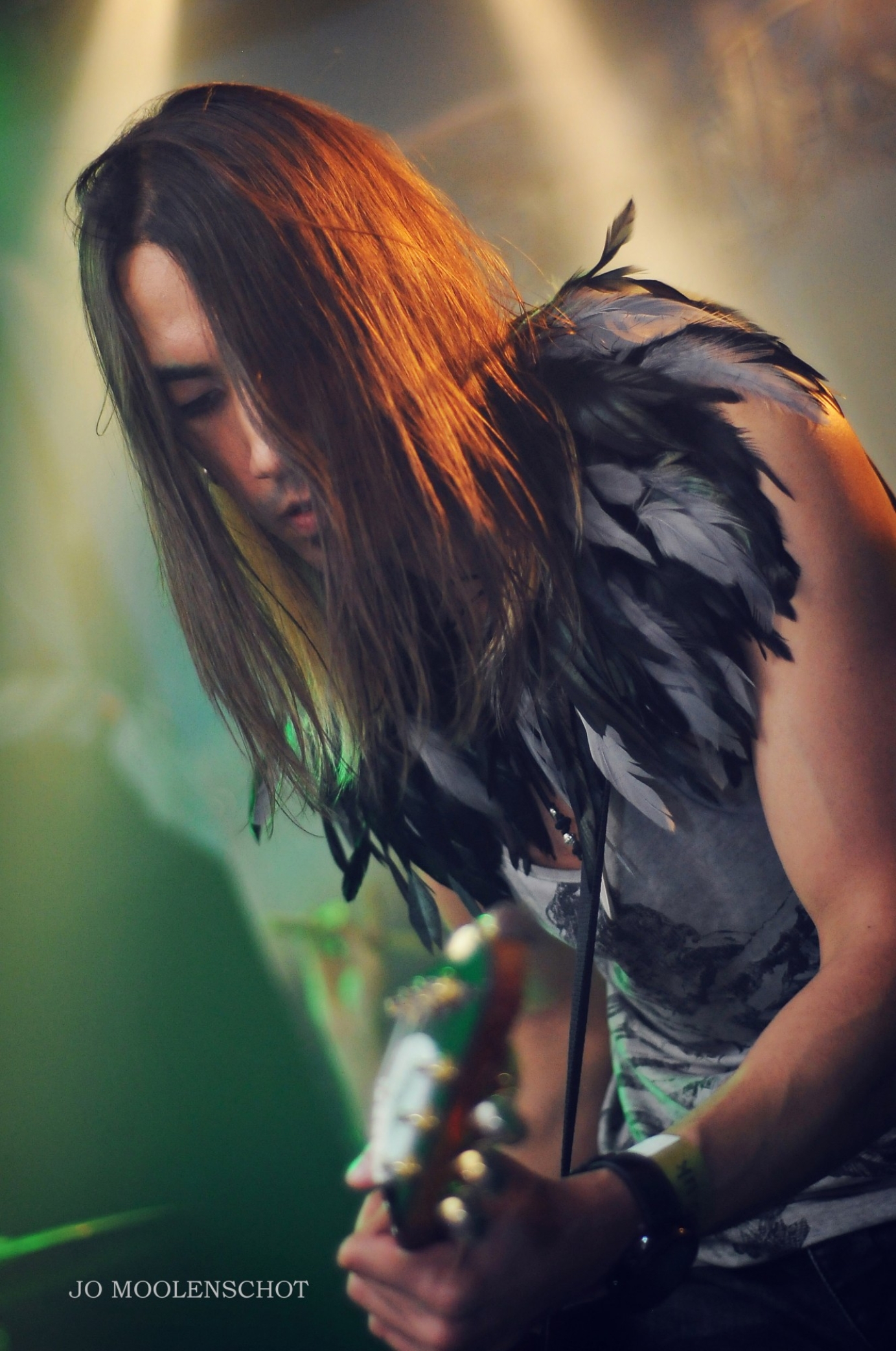 Live photography for Dragonforce, Neonfly by Jo Moolenschot