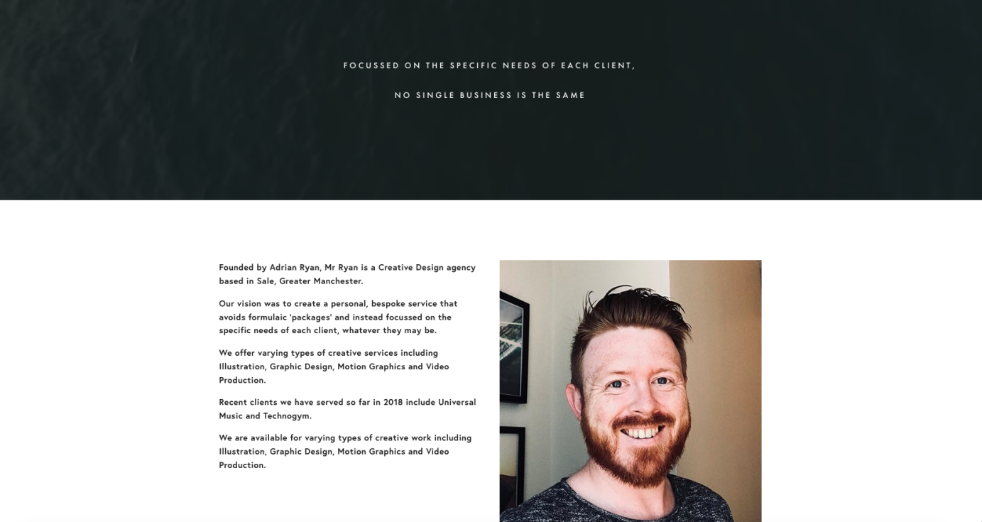 Website for by Mr Ryan