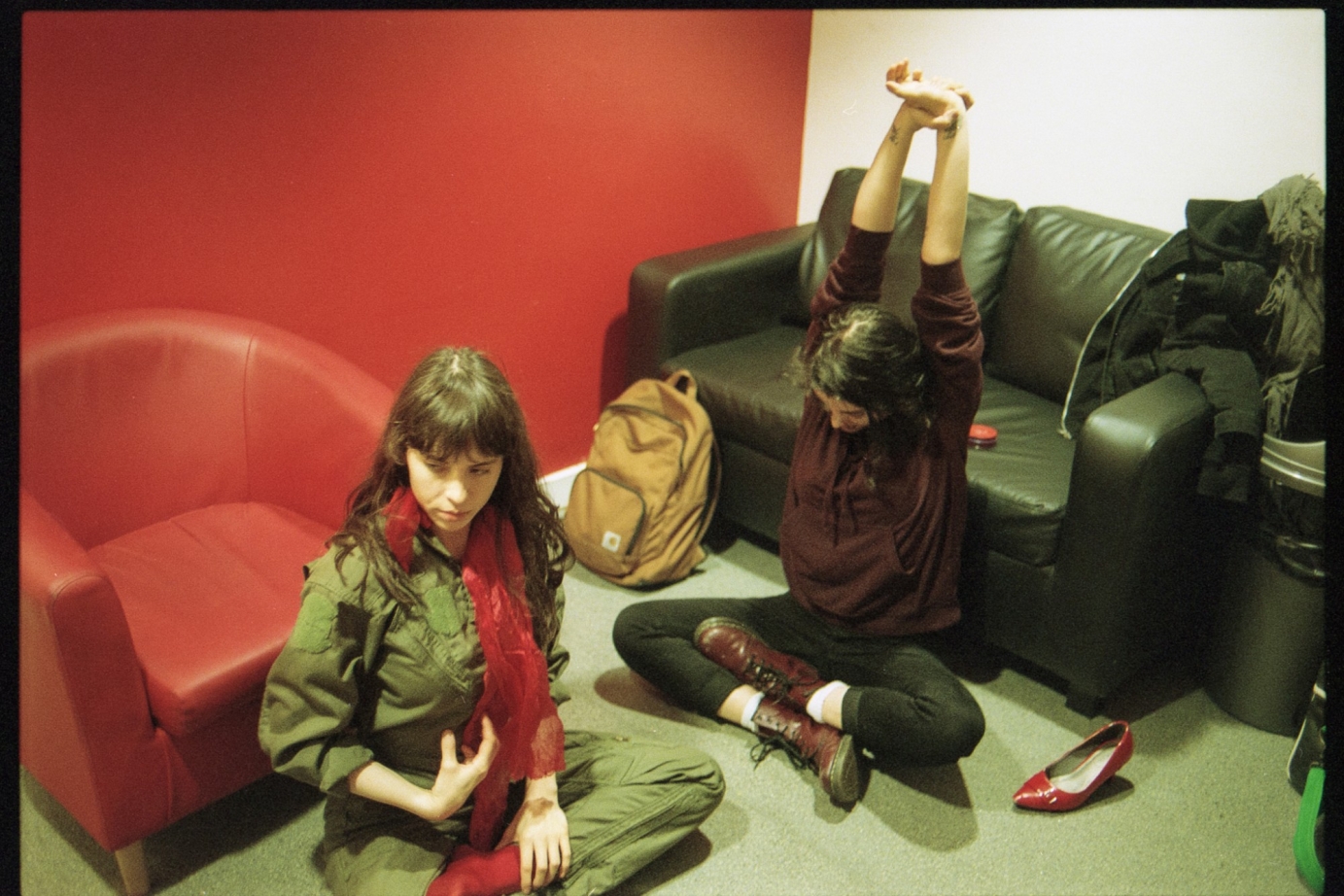 Photography for Le Butcherettes by Andy Sawyer