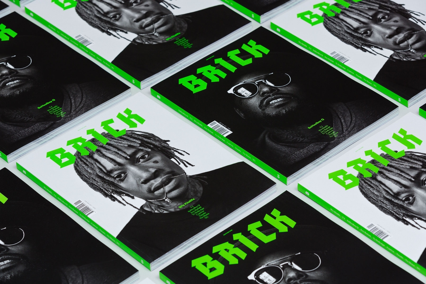 Creative direction for BRICK Magazine by POST–
