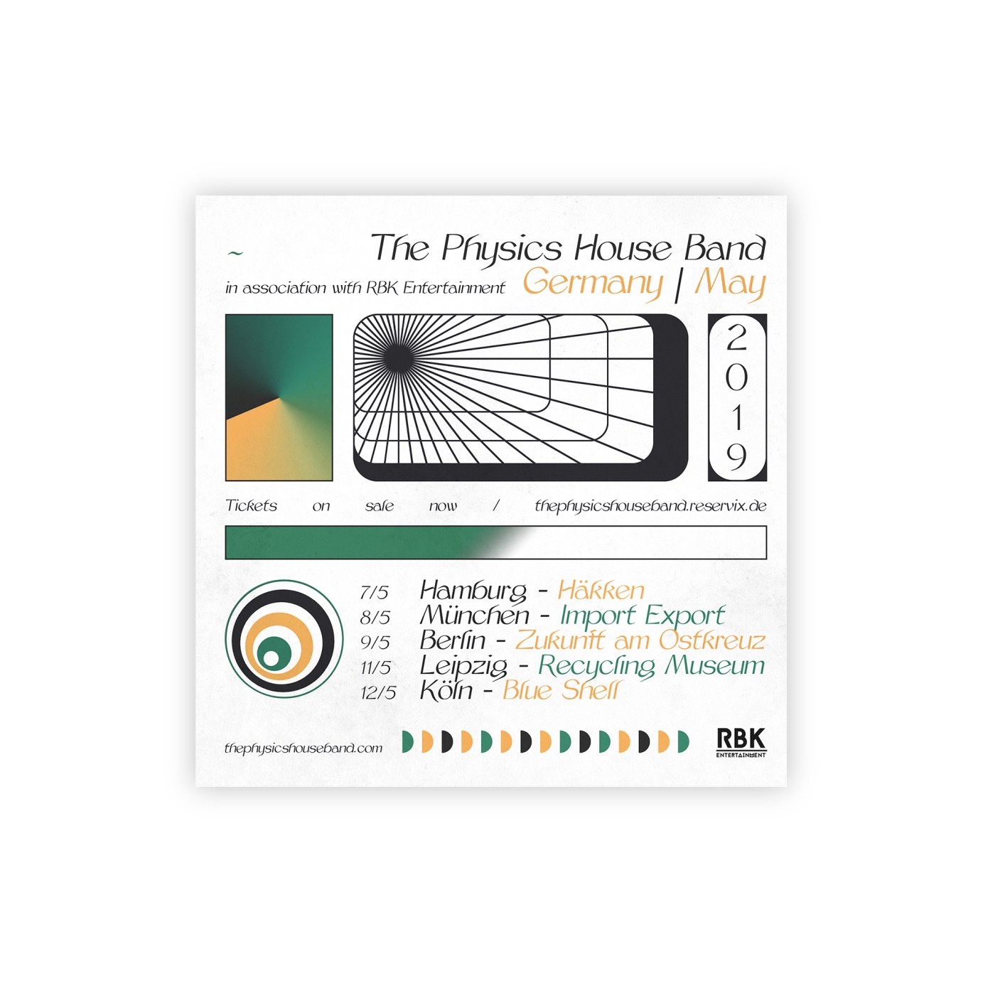 Artwork for The Physics House Band by Jack Hardwicke