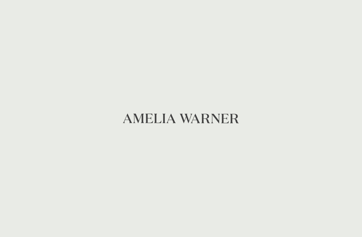 Graphic design for Amelia Warner by Tristan Palmer