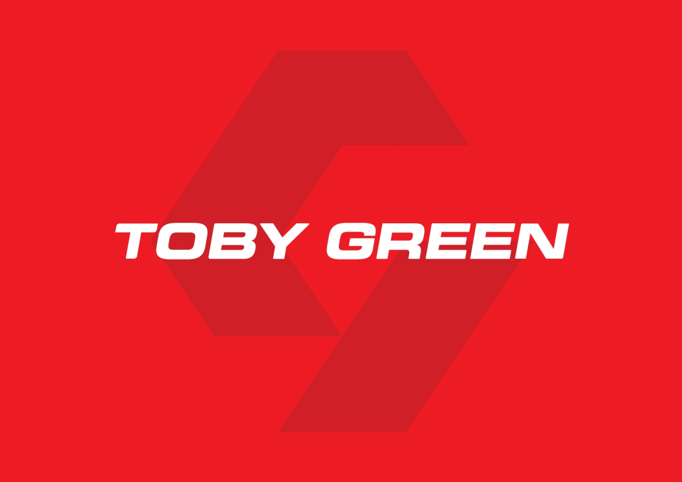 Branding for Toby Green by Tristan Palmer