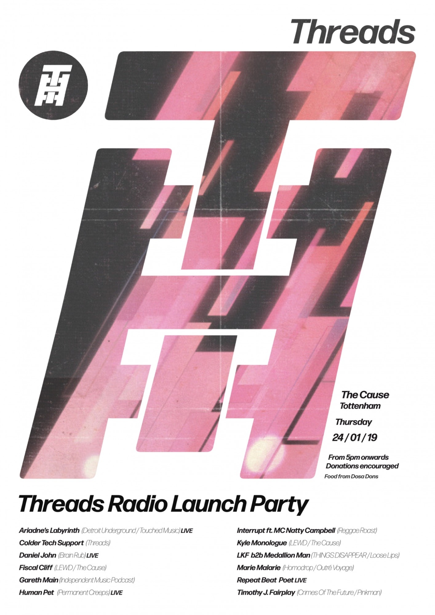 Graphic design for Threads Radio by bdrspace