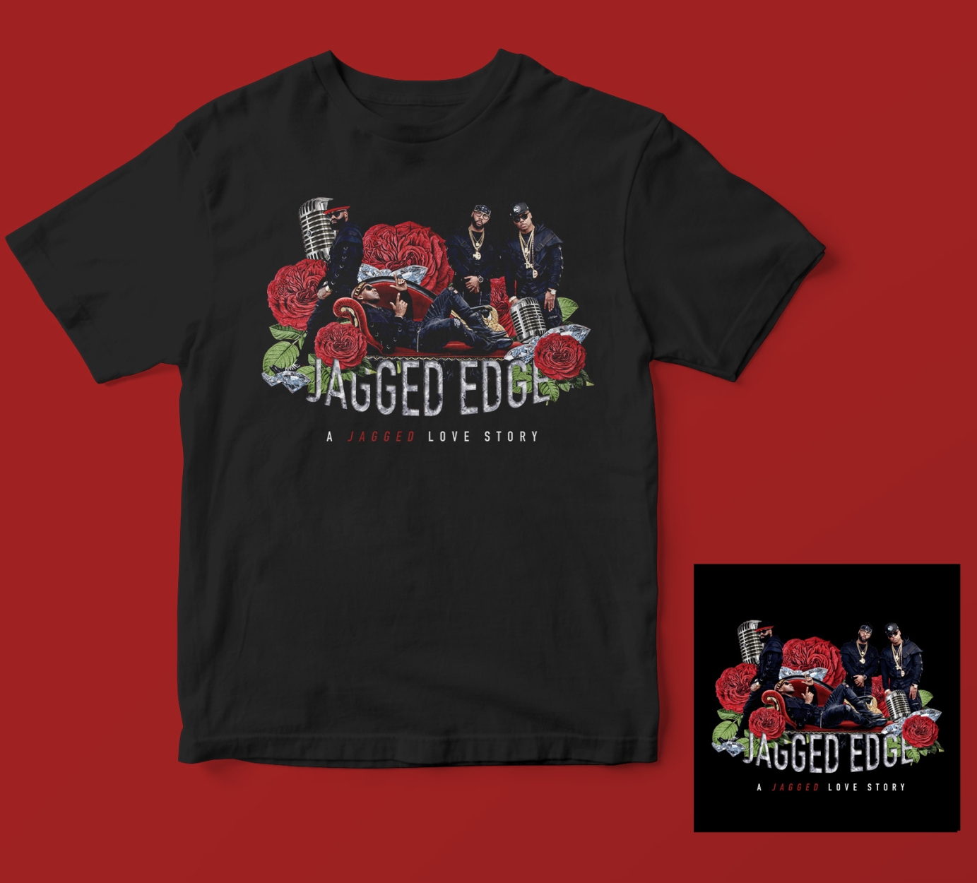 Merchandise for Jagged Edge by cfarrardesigns