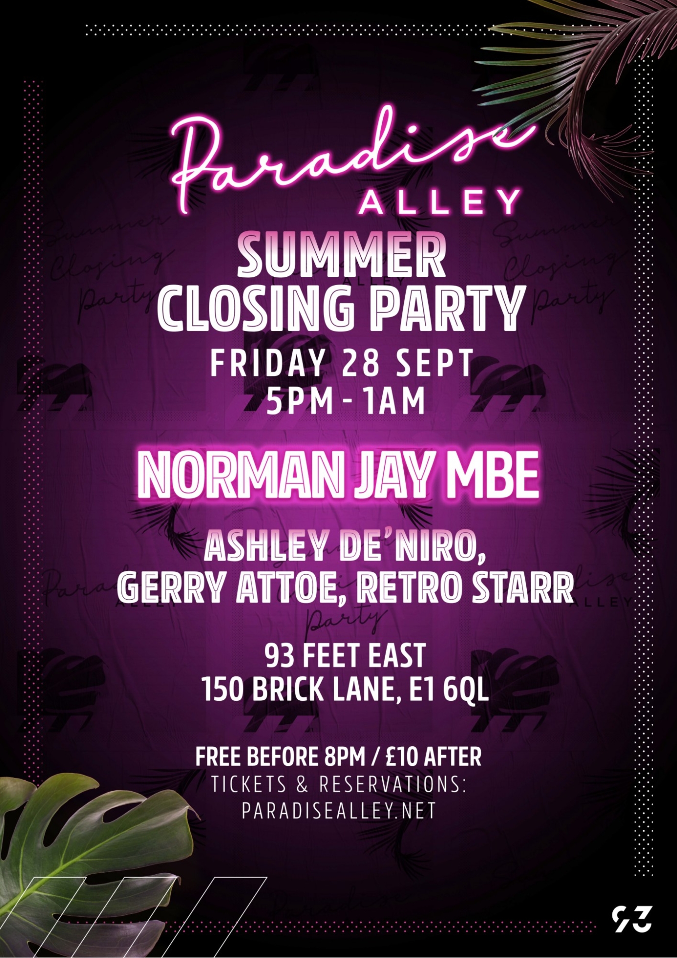 Paradise Alley Branding and Launch Print Campaign