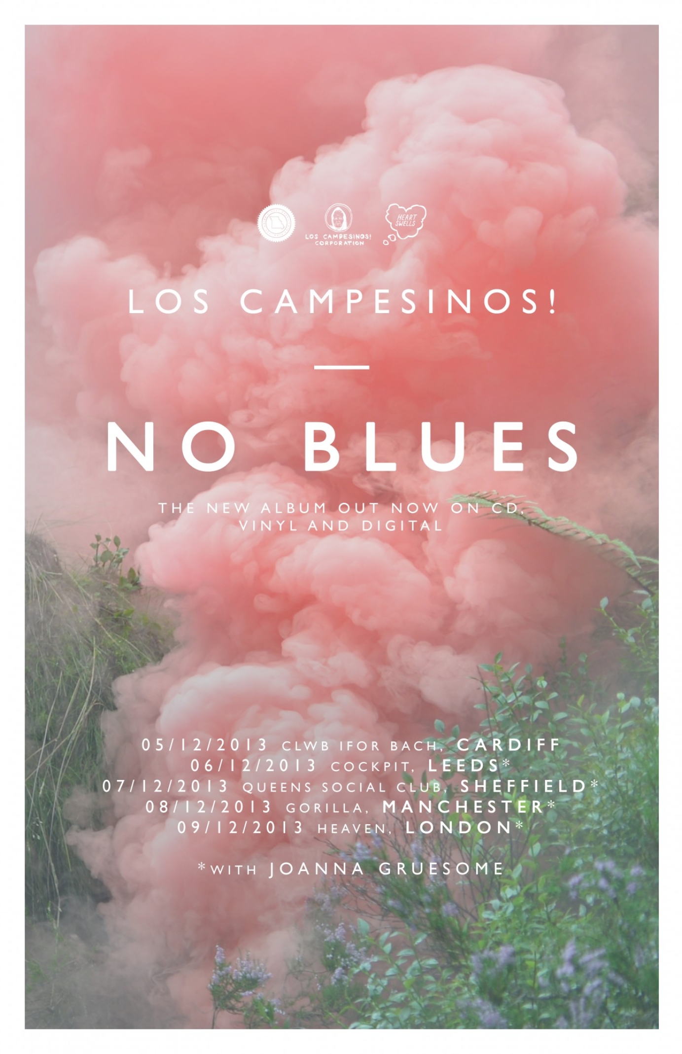 Creative direction for Los Campesinos! by R-Corp