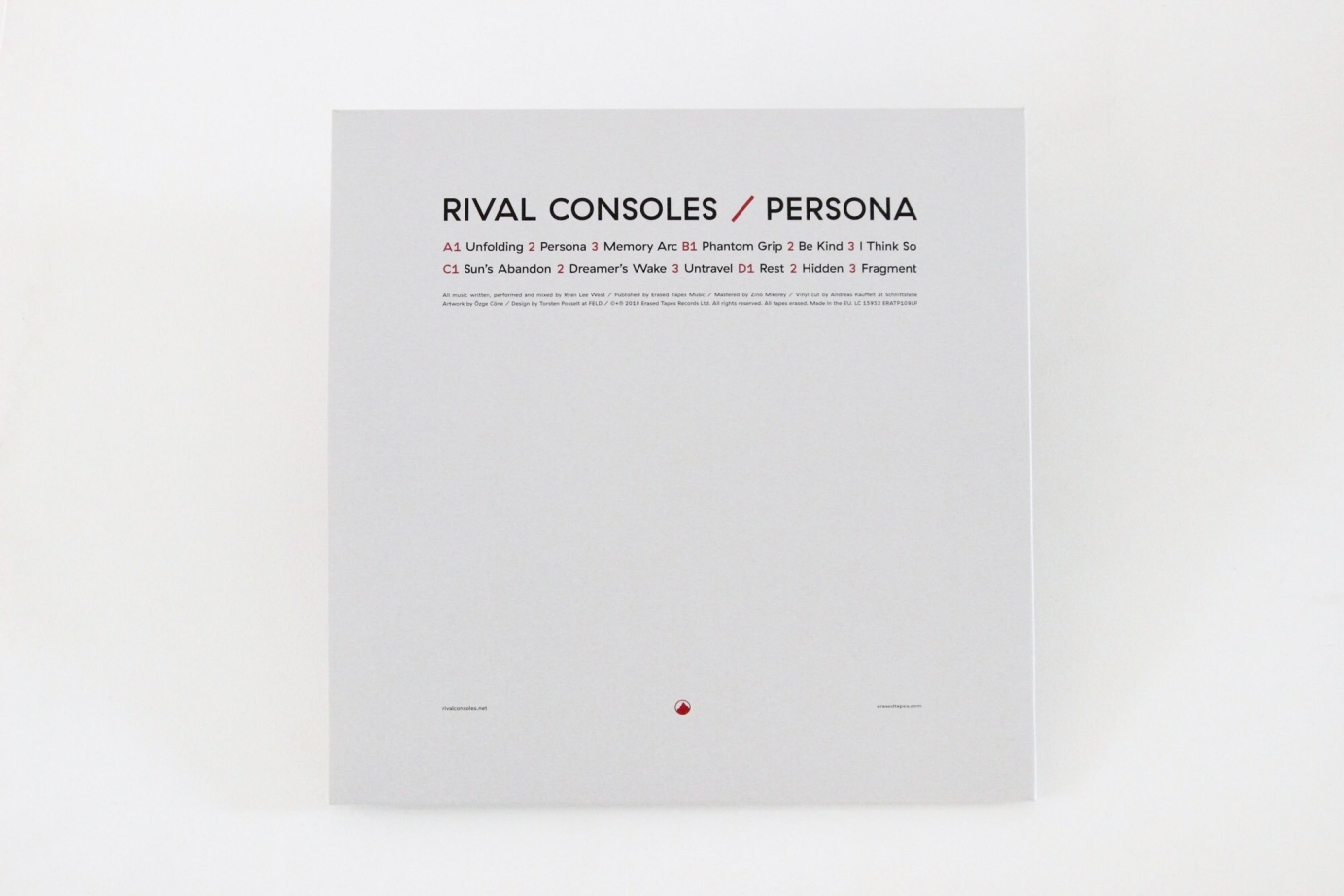 Artwork for Rival Consoles by Ozge Cone