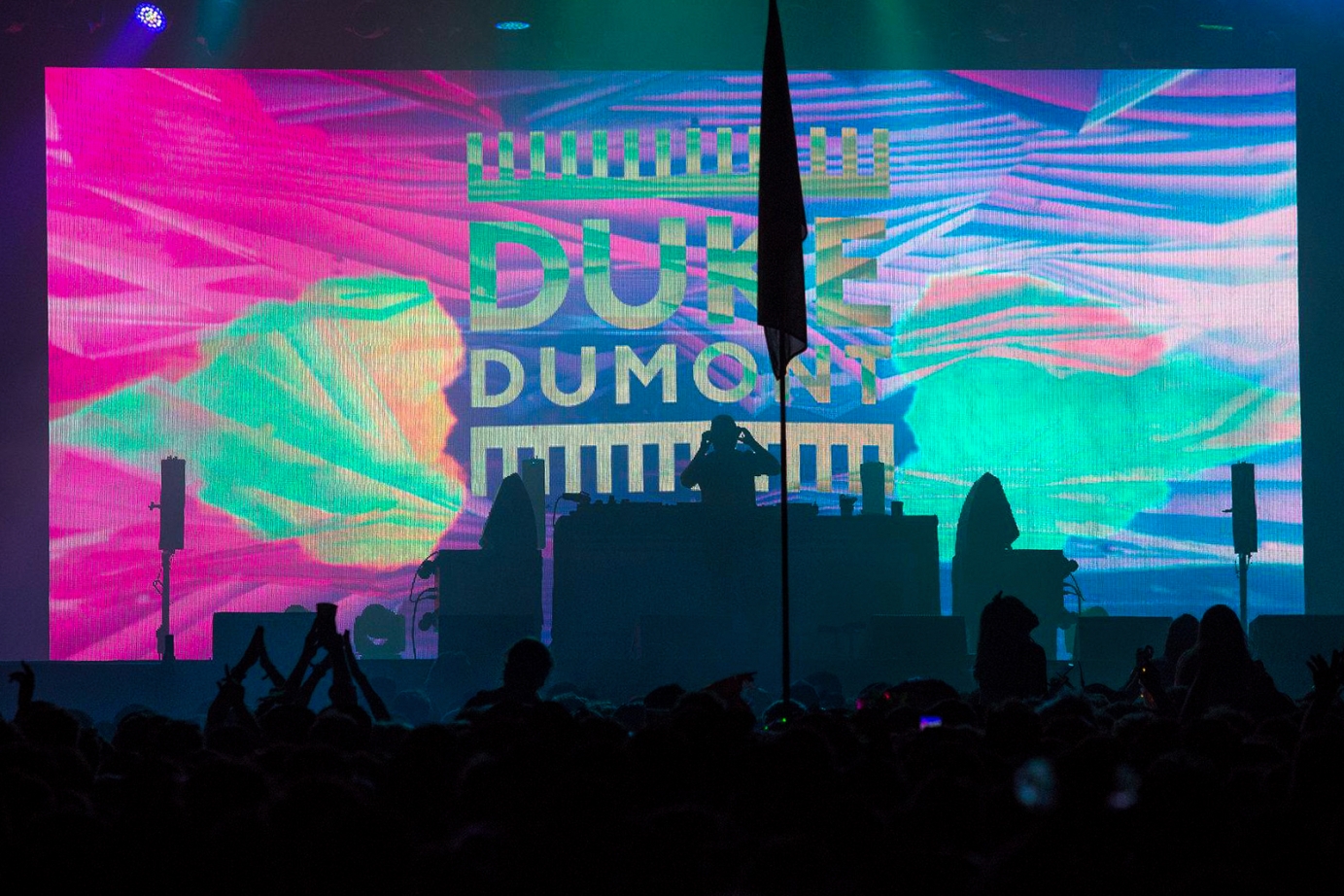 Live visuals for Duke Dumont by Henry Crawfurd