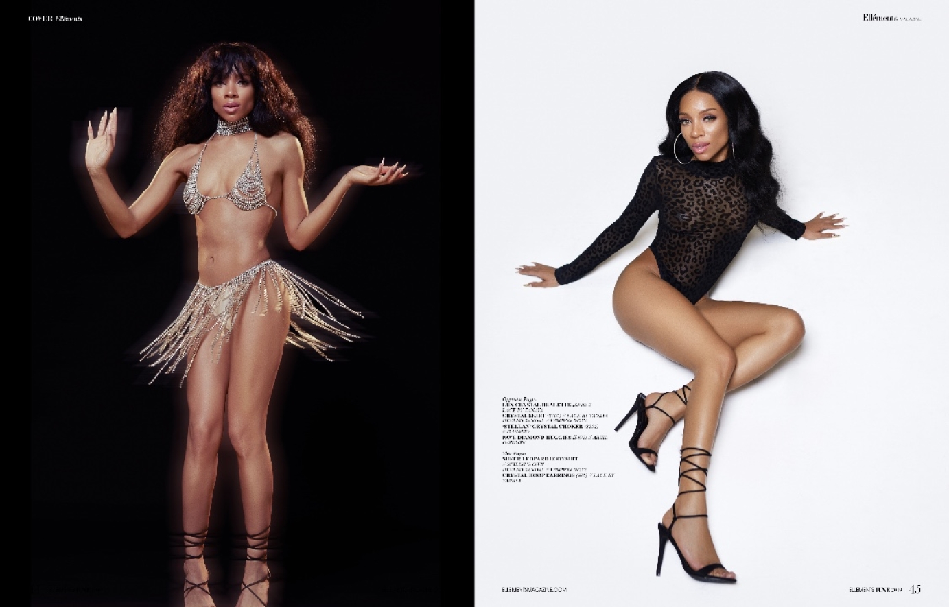 Ellements Cover Shoot featuring Lil Mama