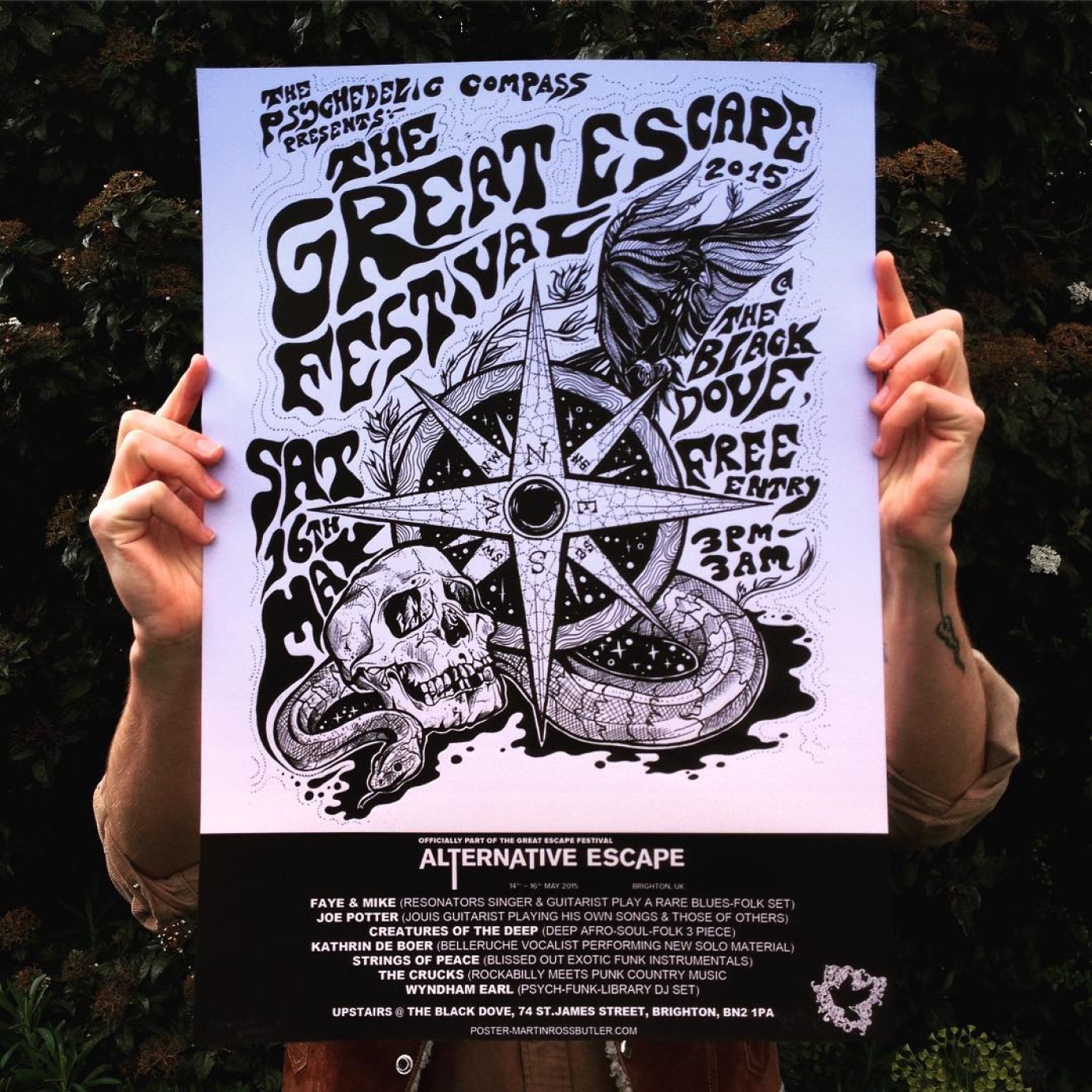 Official "Alternative Escape" Poster Series