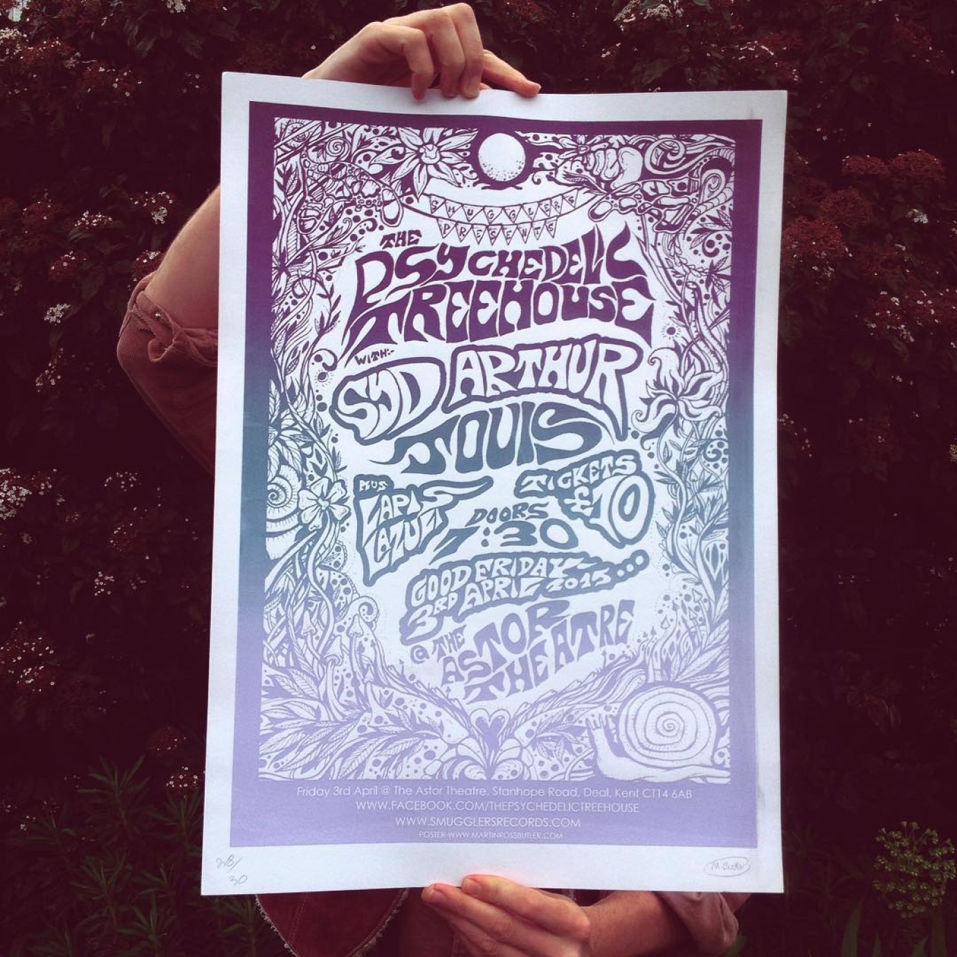 Smugglers Records Festival Posters