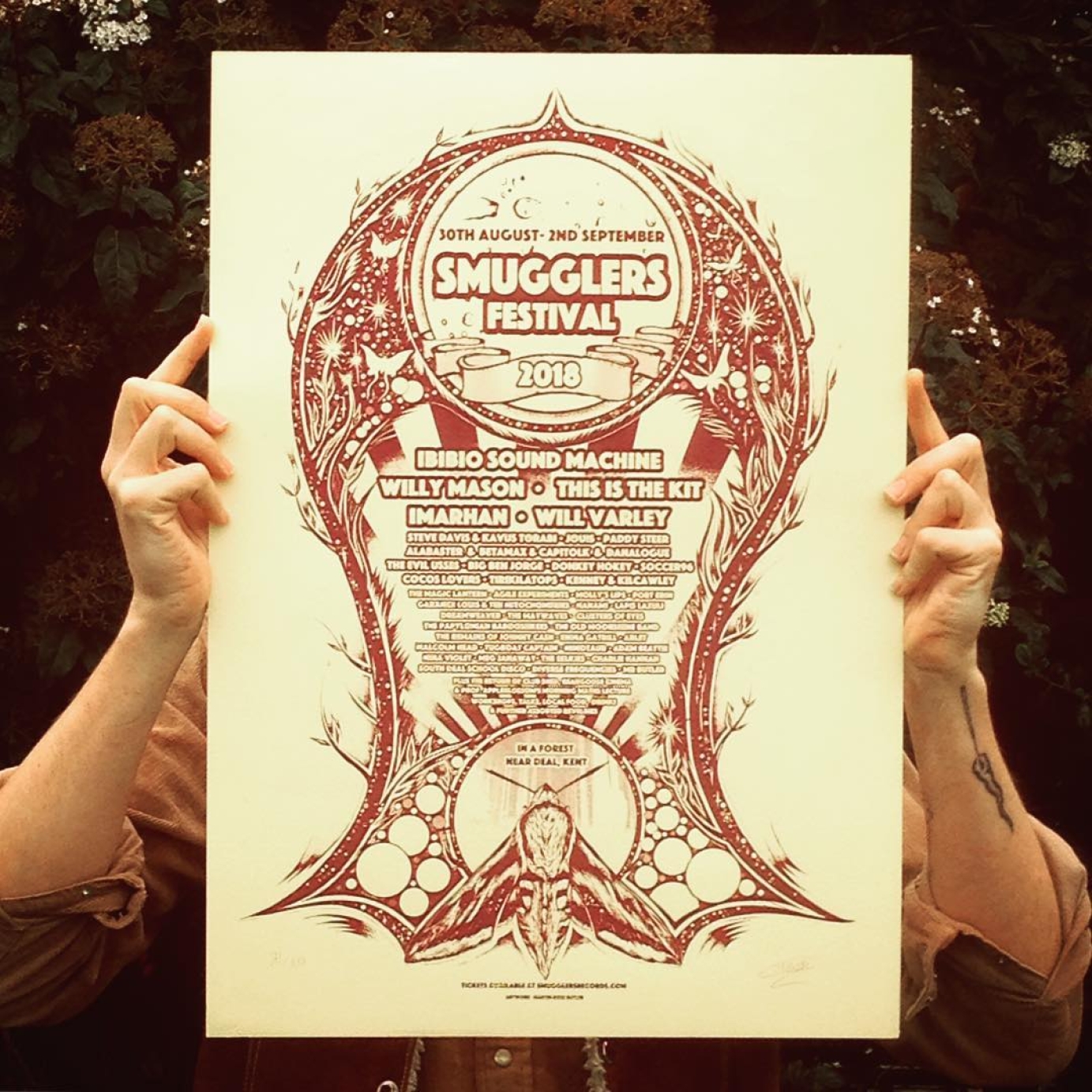 Smugglers Records Festival Posters