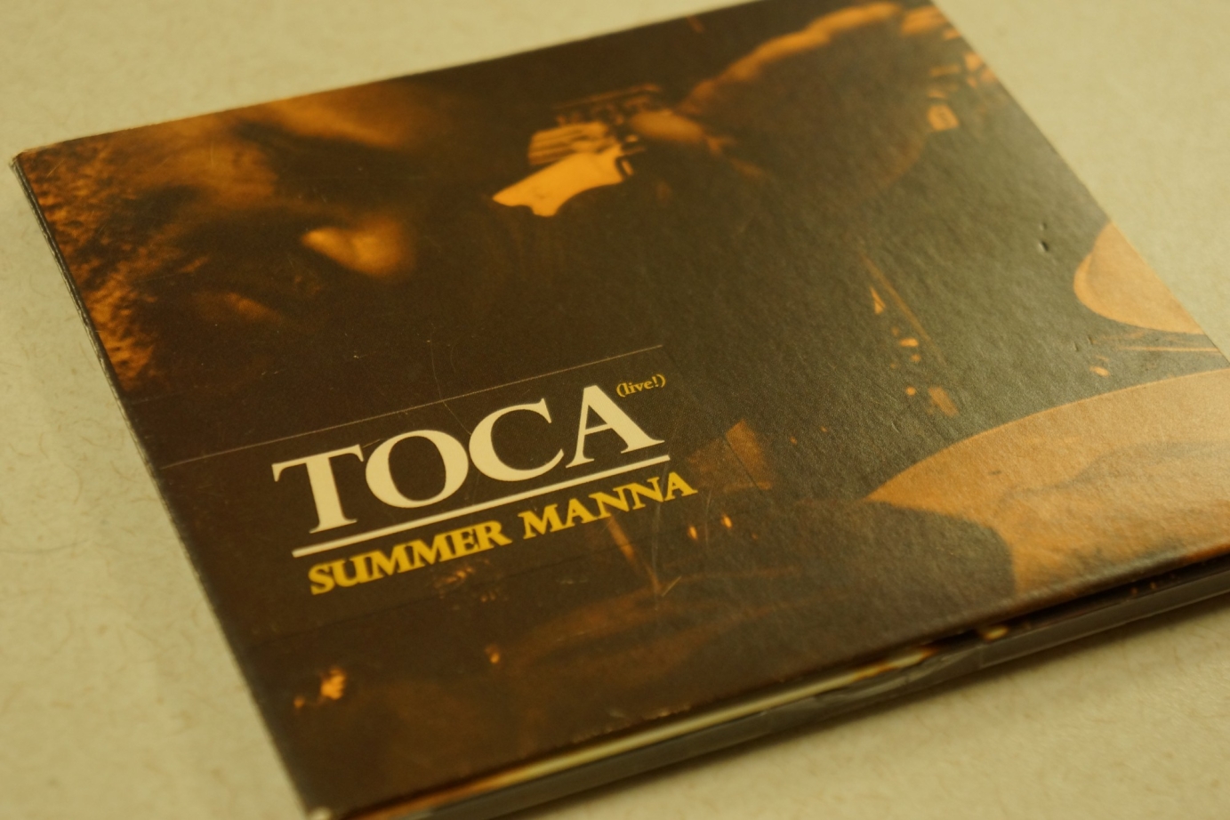 TOCA (Live!) [SIX PANNEL CD ART DESIGN + COMMERCIAL]