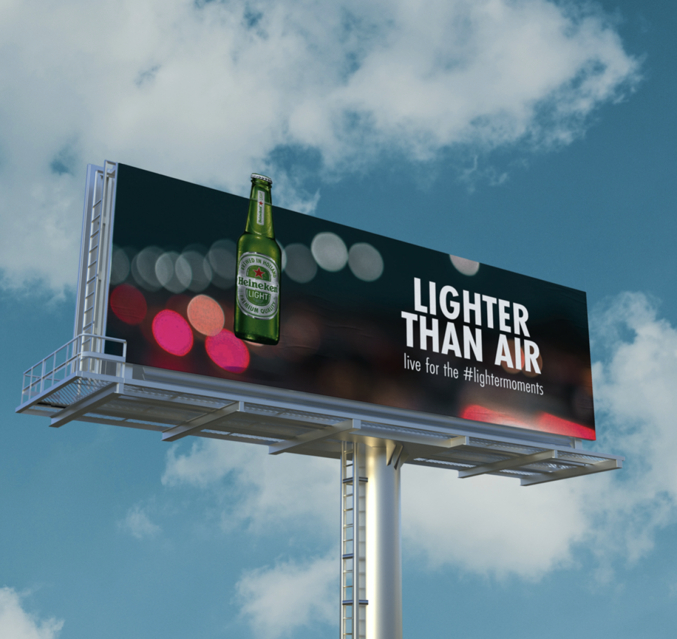 Heineken Light / Lighter Than Air Promotional Images
