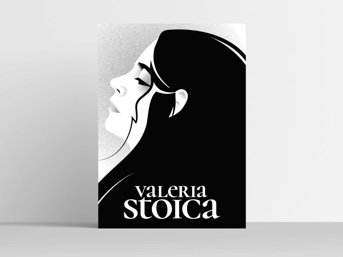 Series of posters for singer Valeria Stoica