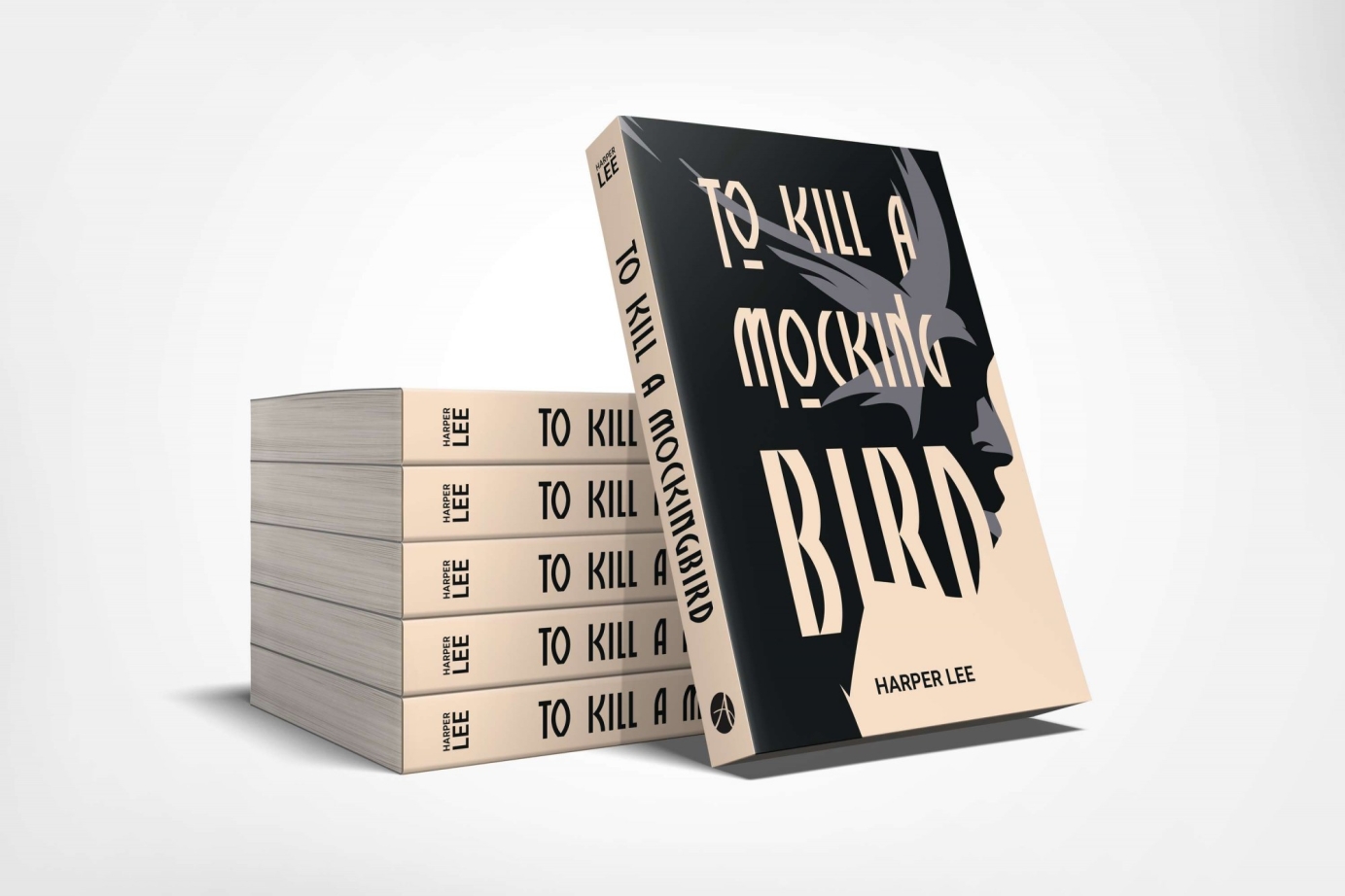 To Kill a Mockingbird cover and custom type design
