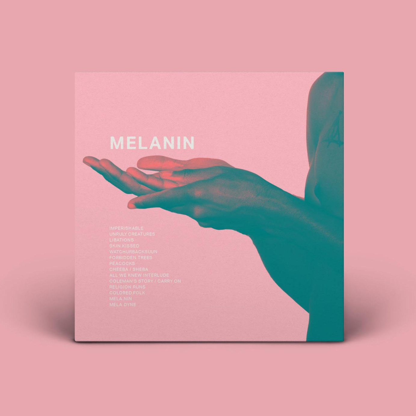 Mela.nin by GOODSTEPH Album Cover Design