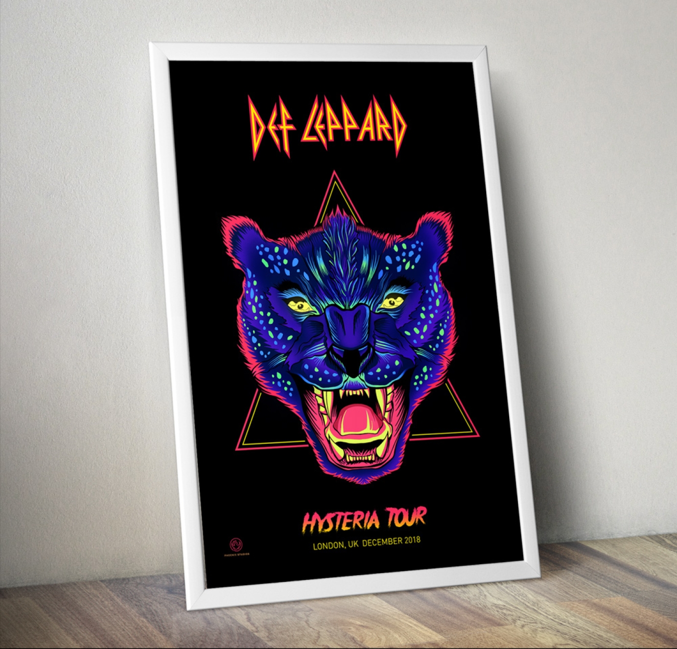 Def Leppard Tribute Poster