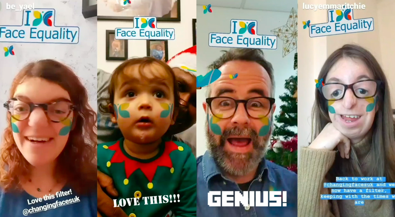 #ILoveFaceEquality AR Filter