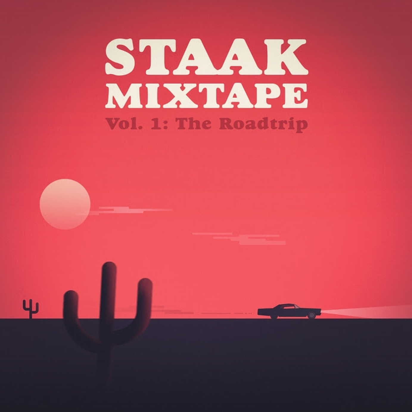Staak mix tape cover artwork