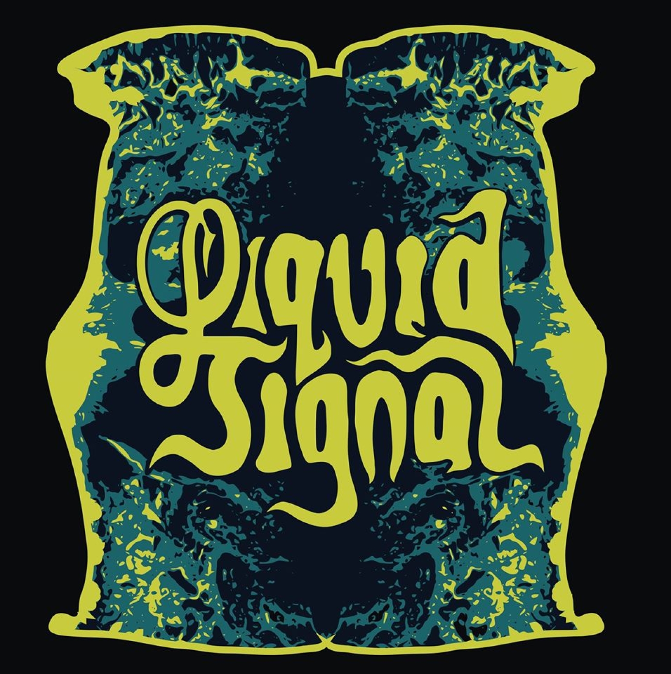 Liquid Signal Album Art, Merchandise, and Flier