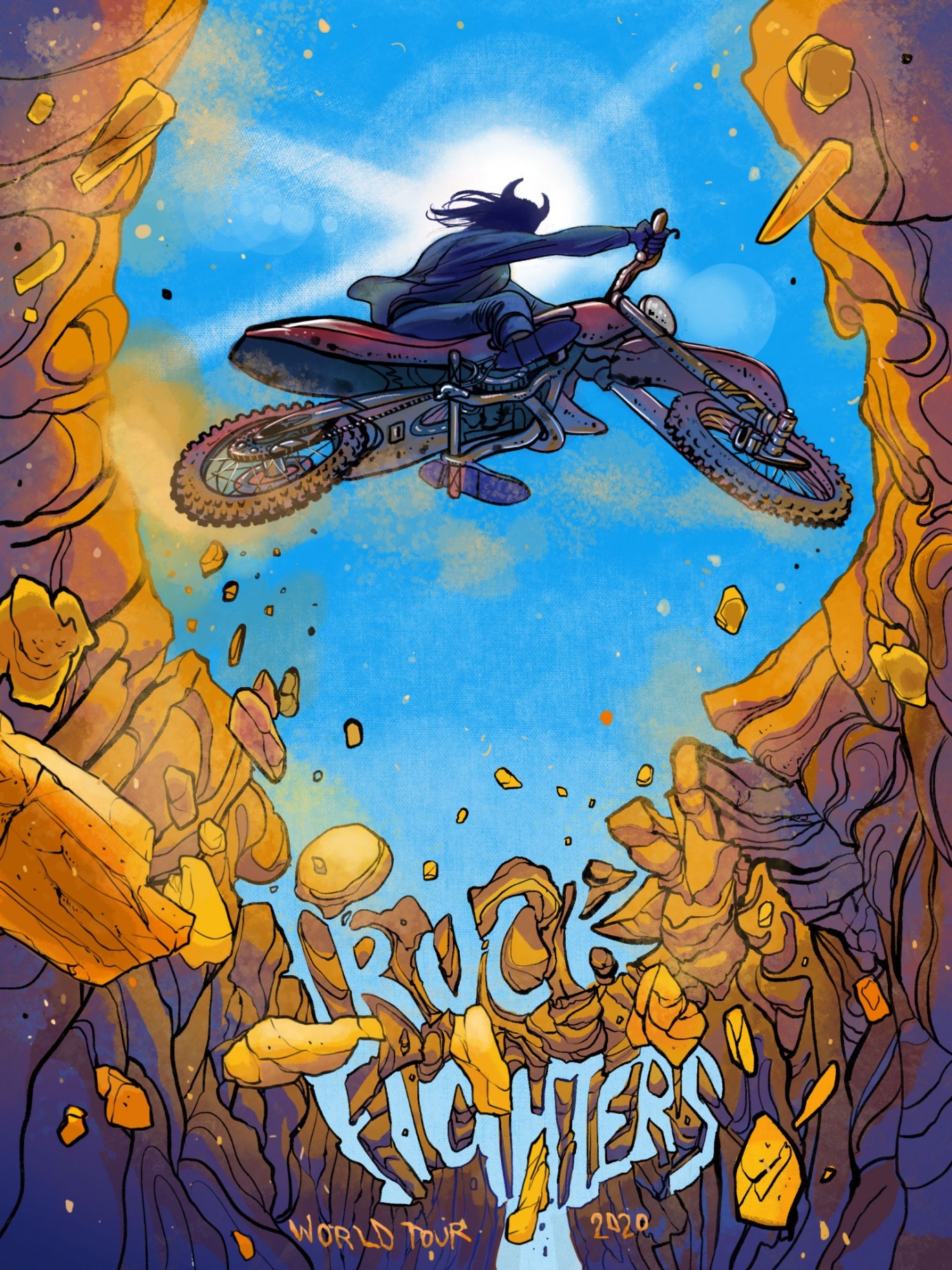 Truckfighters World Tour 2020 Poster