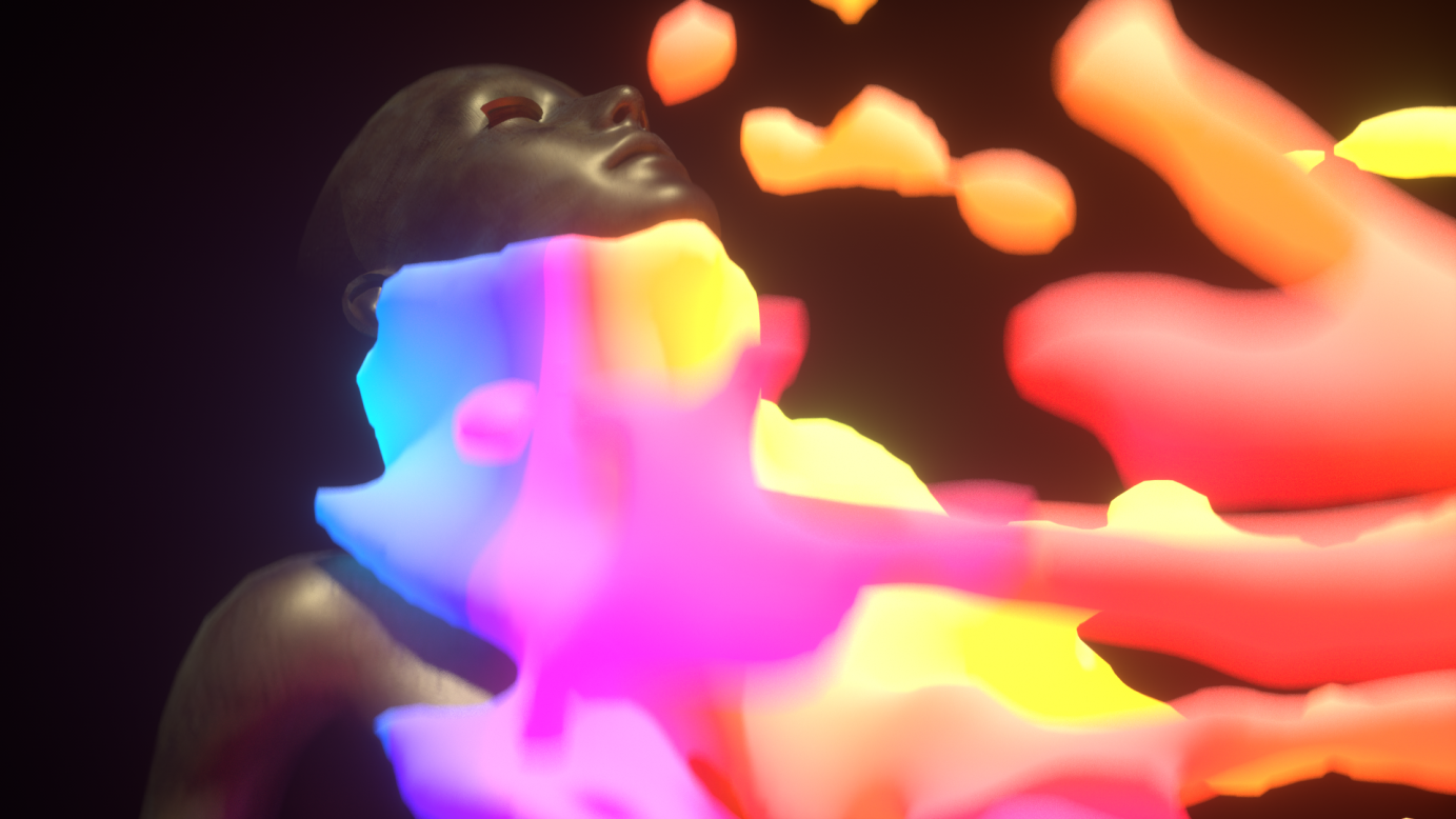 Visceral - 3D animation | Visualizer | Music video