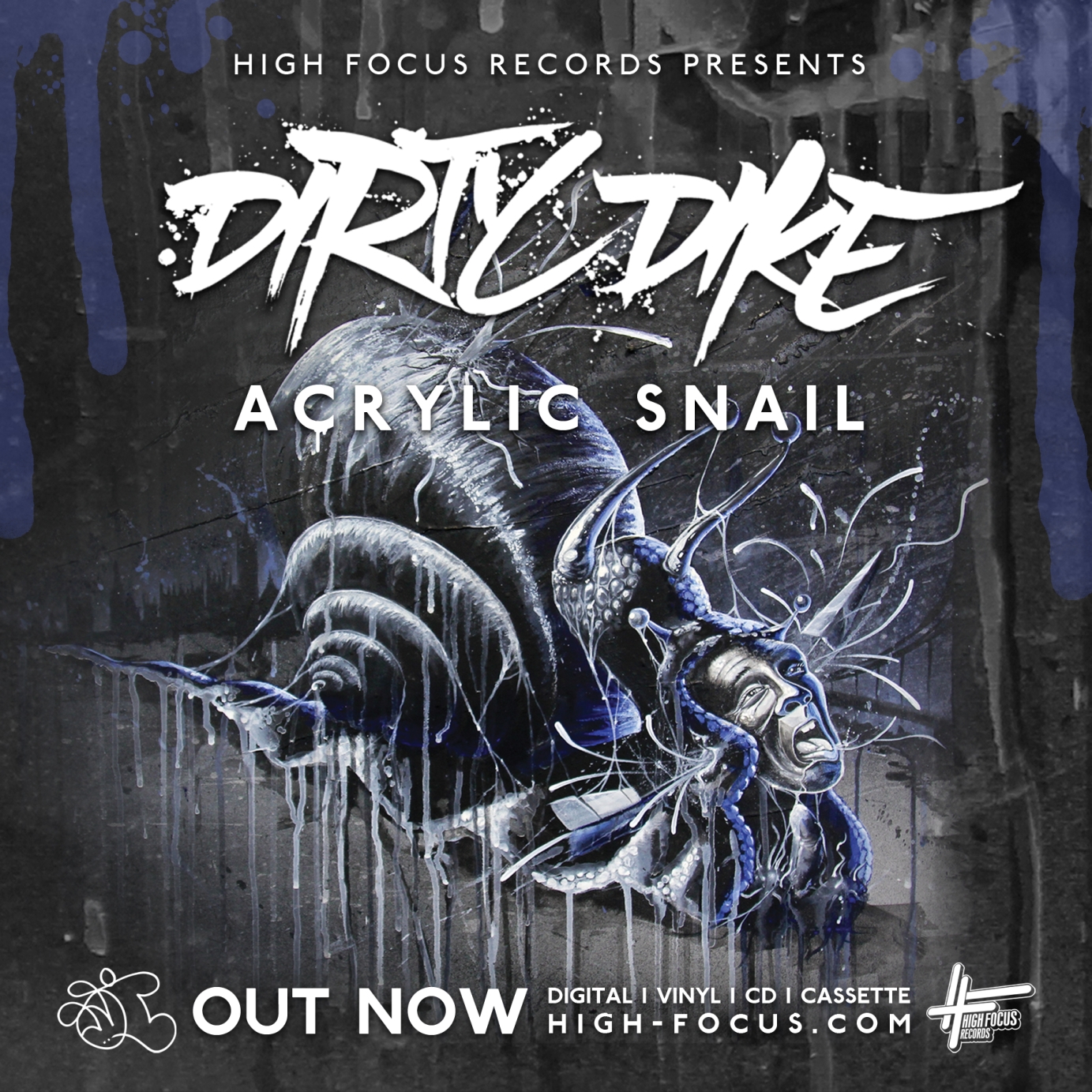 Dirty Dike - Acrylic Snail