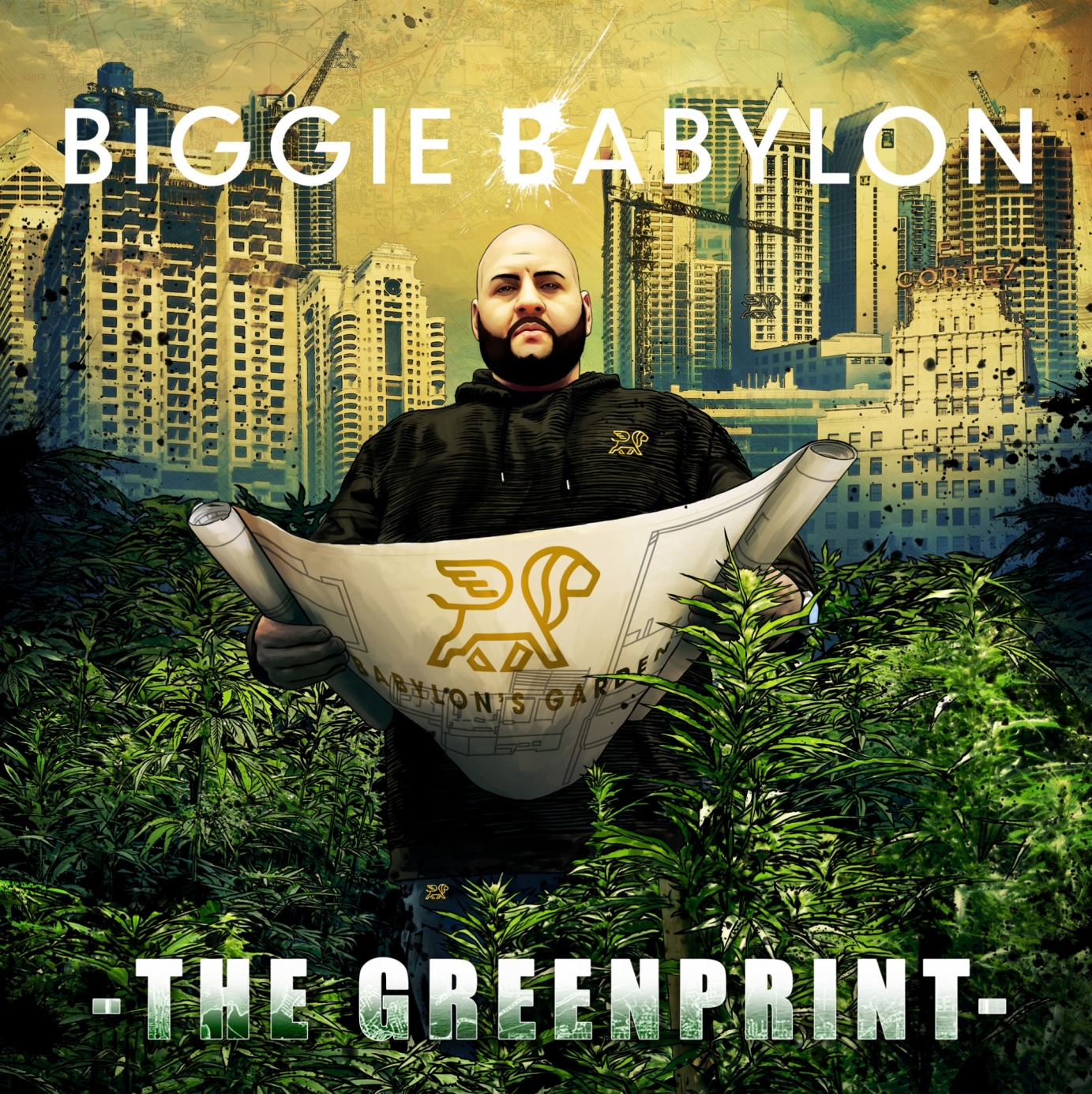 Biggie Babylon Album and Poster Art