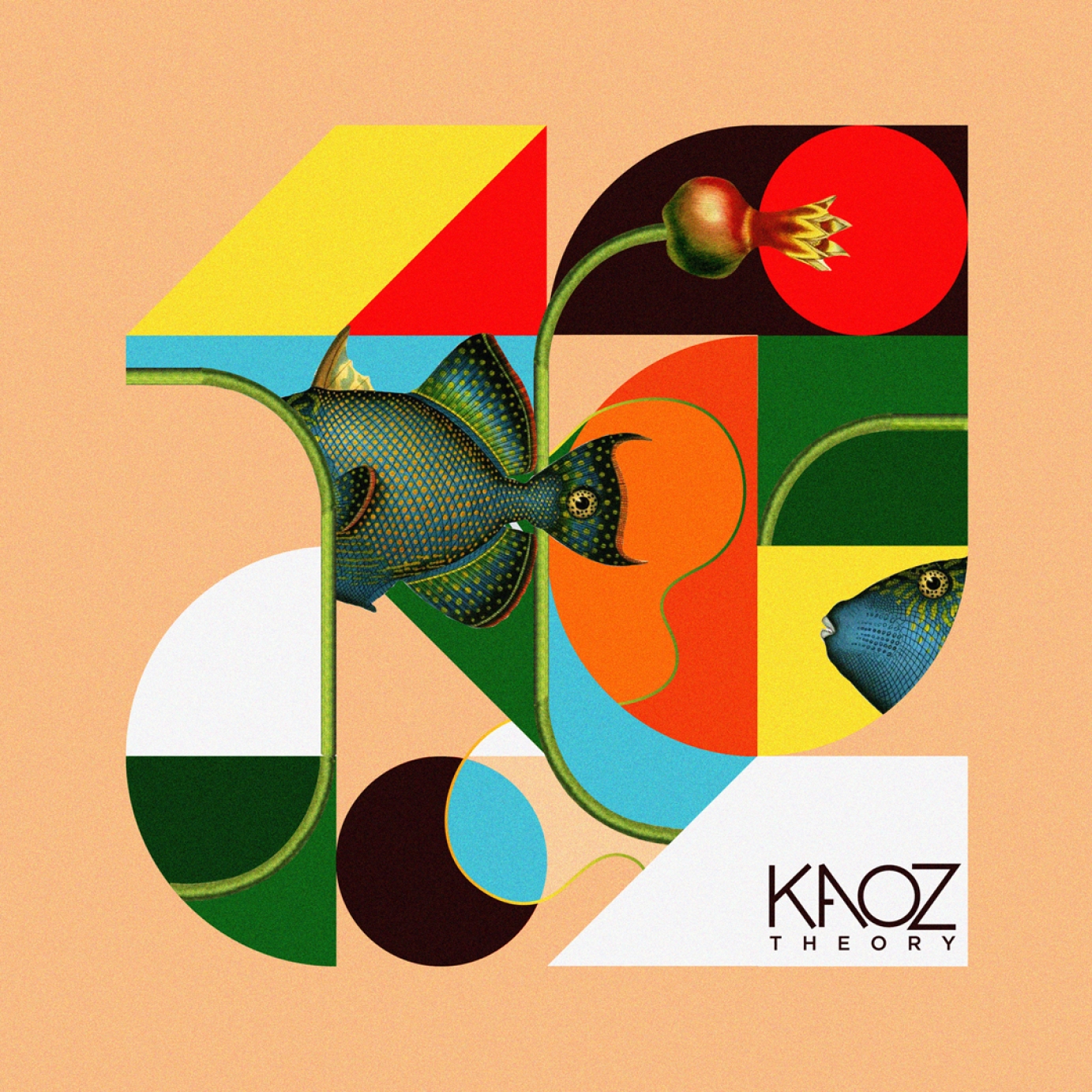 Selected artworks for the Record Label, Kaoz Theory