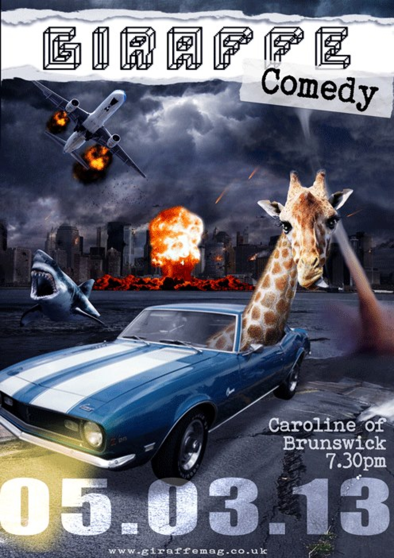 Giraffe Comedy Posters