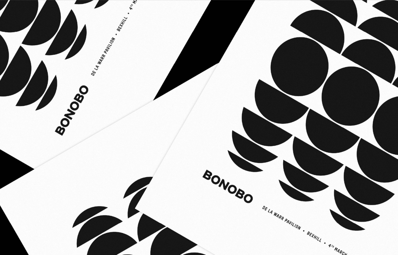Bonobo - Screen printed merch (gig poster)