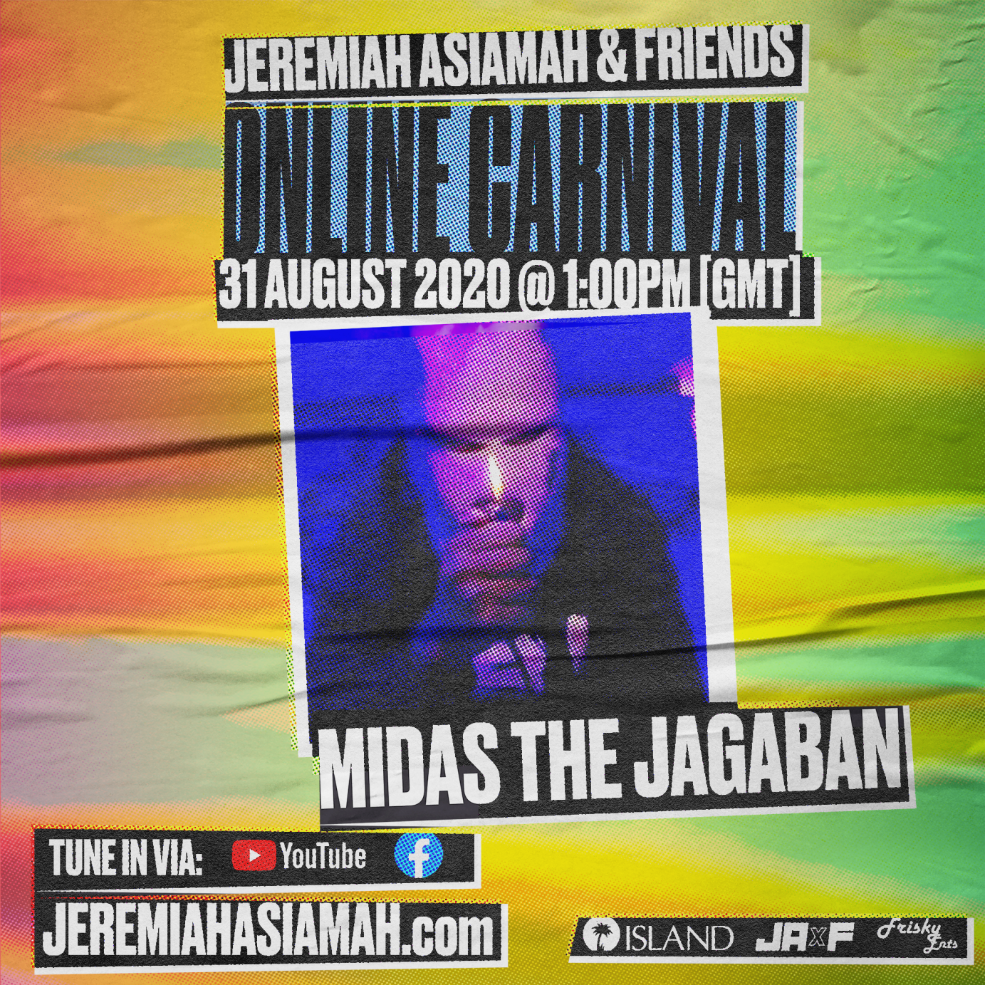 Jeremiah Asiamah & Friends x Island Records x Notting Hill Carnival 2020