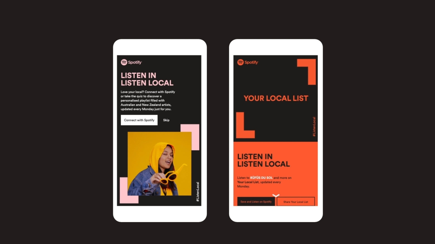 Listen Local - Spotify AU