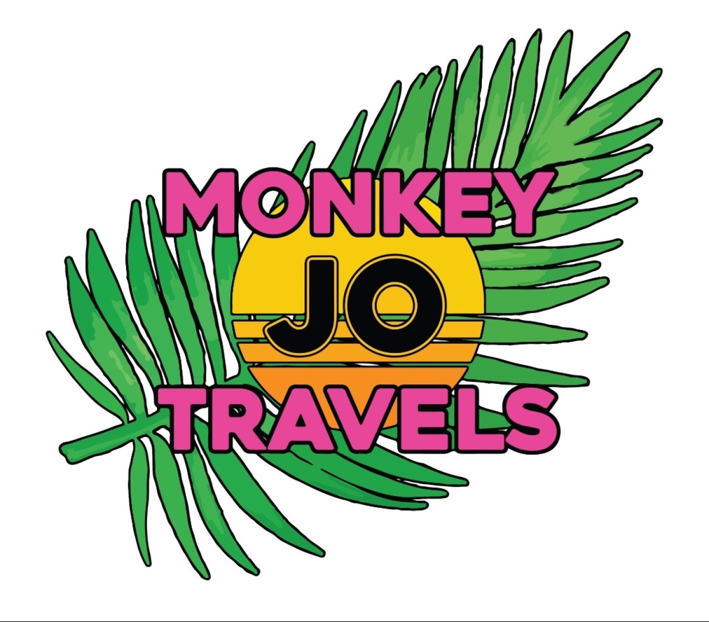 Monkey JO Travels, Logo design