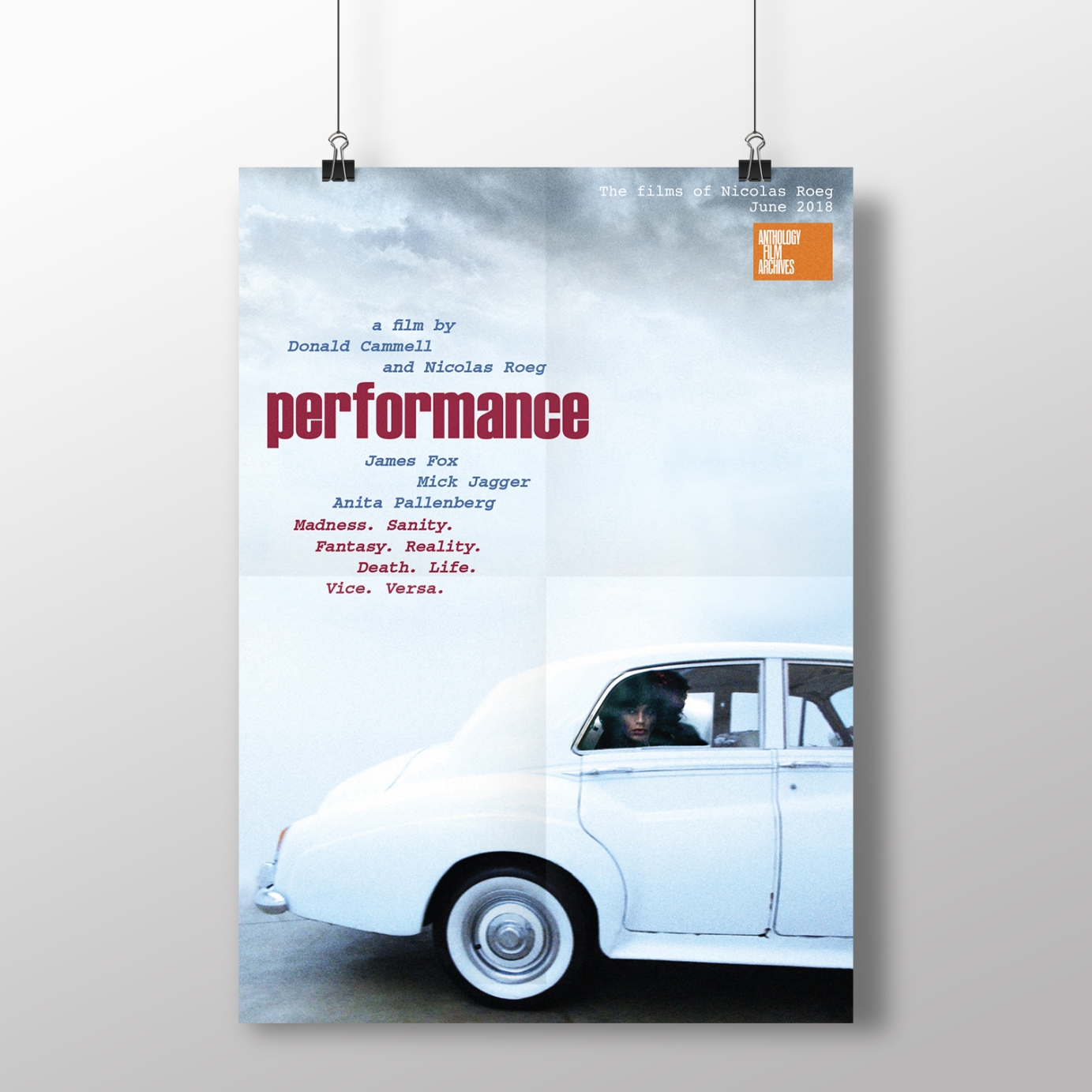 Performance film poster