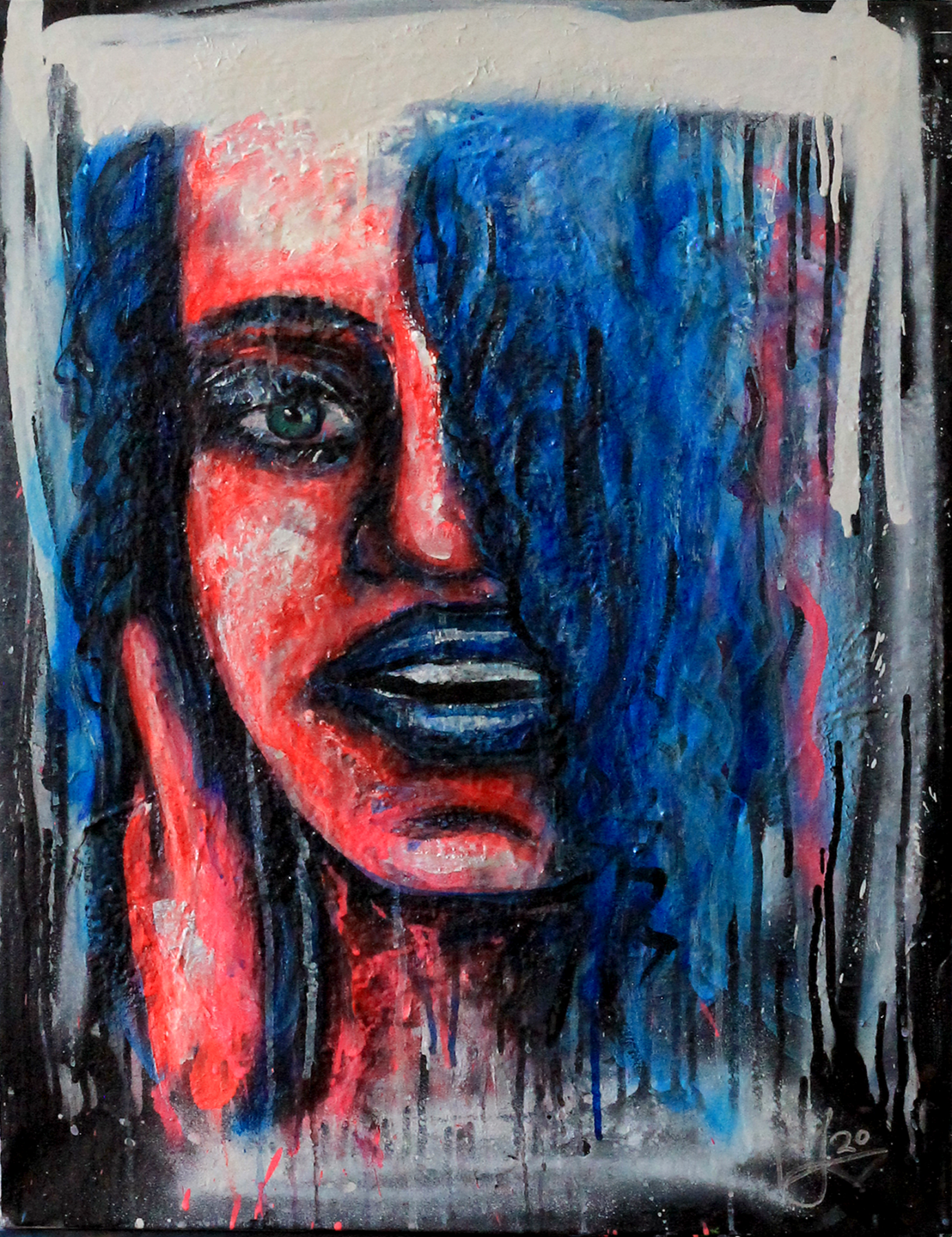 Mixed medium on canvas