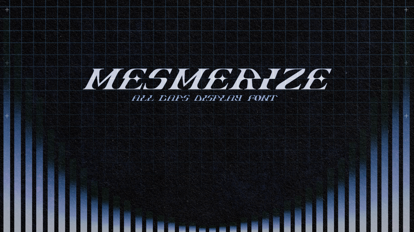 MESMERIZE / Display Type Design