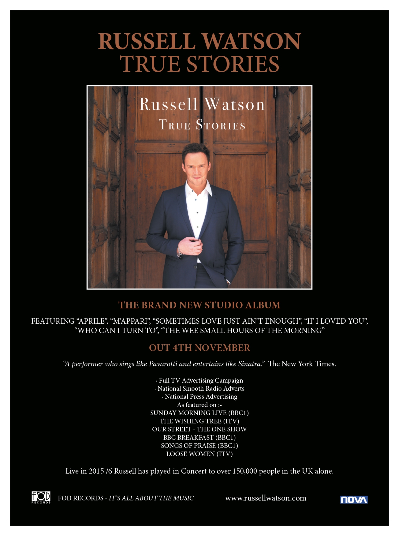 Russell Watson - True Stories