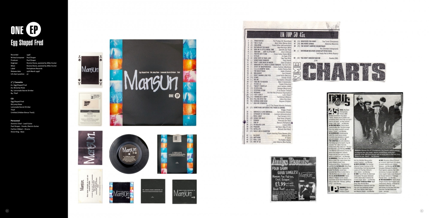 Mansun - box set artwork & production