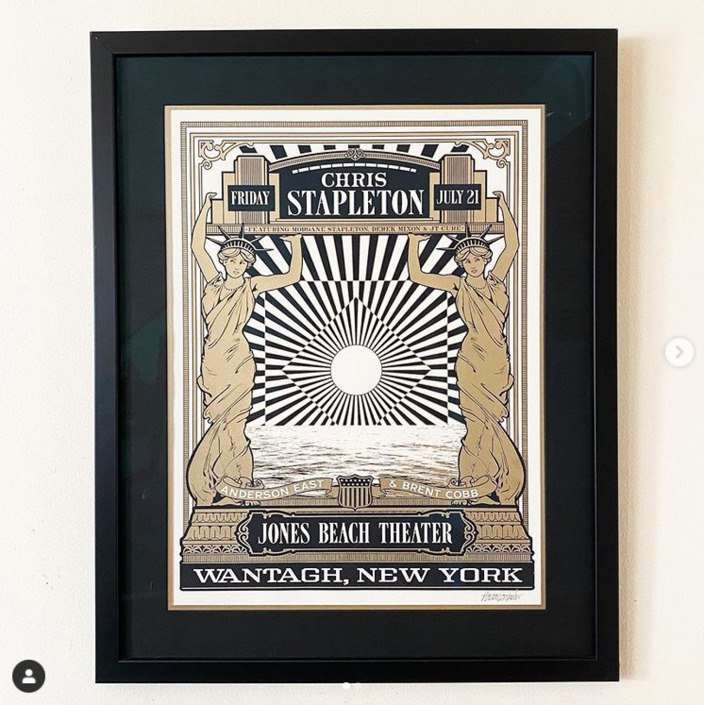 Black & Gold themed Posters by Rockswell
