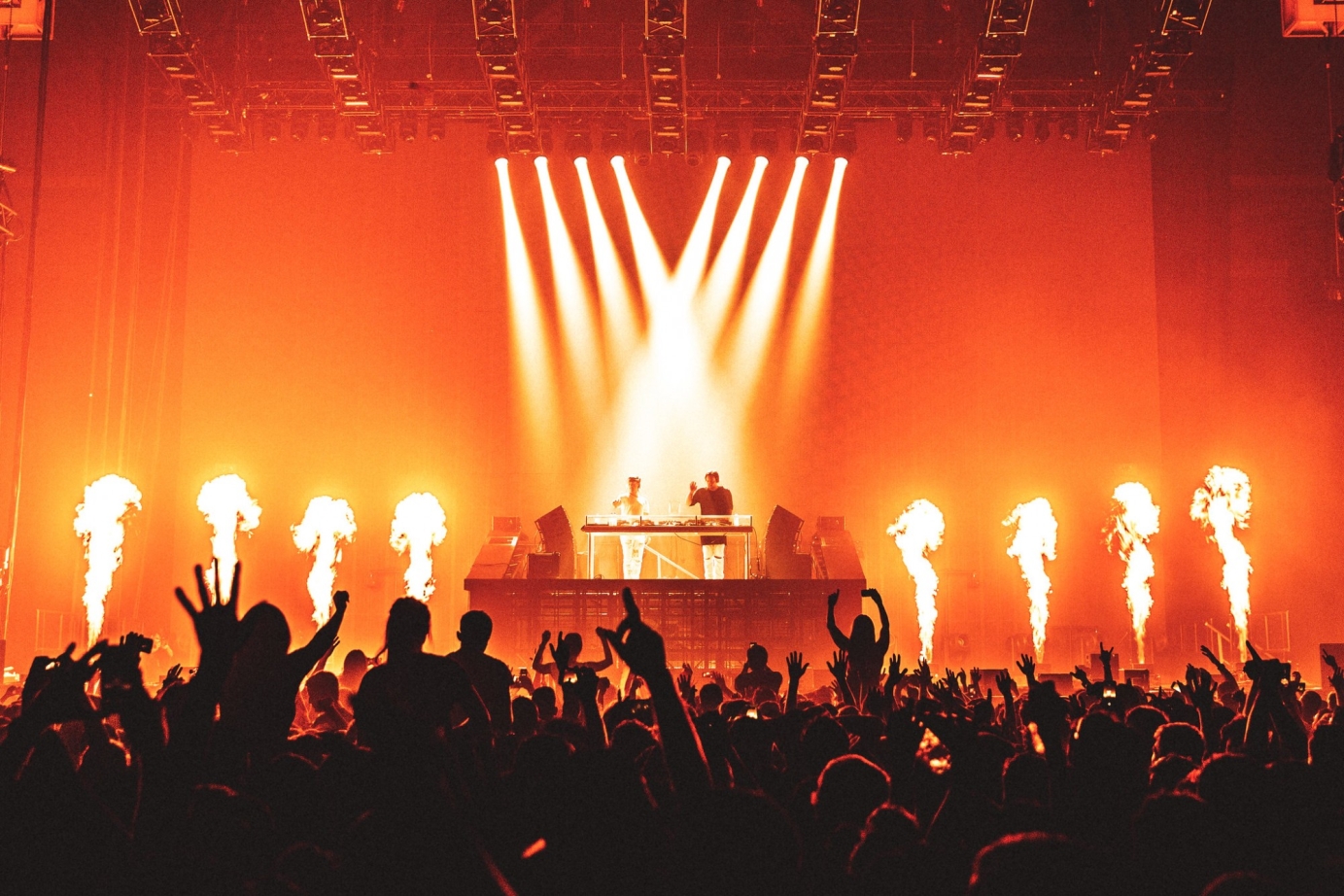 Axwell Ingrosso photography for Alexandra Palace