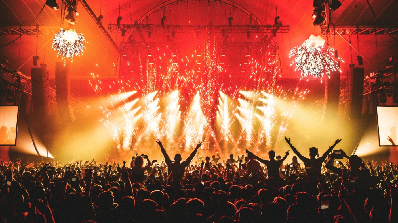 Axwell Ingrosso photography for Alexandra Palace