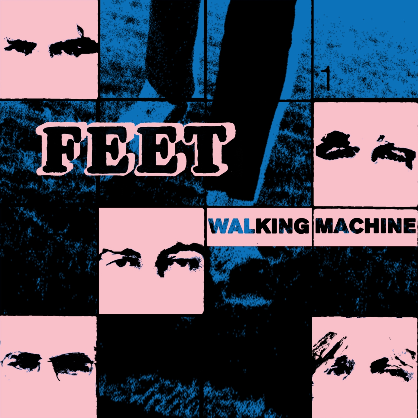 Walking Machine' by FEET EP Artwork design